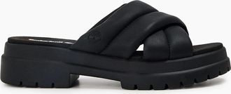 Timberland Womens London Vibe Slide Sandal Black Full - Size: 5
