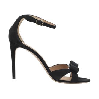 Ferragamo High Heel Sandals, female, Black, Size: 9 1/2 US High Sandal