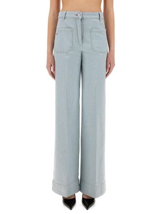 Victoria Beckham Alina Jeans - Blue