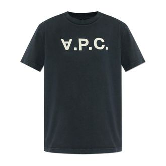 A.P.C. A.p.c., unisex, Top, Blu, 2Xs, new