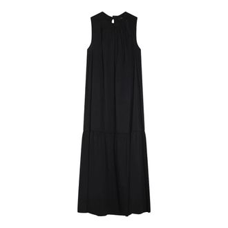 Max Mara Dames, Jurken, Zwart, Maat: 2XS Katoen