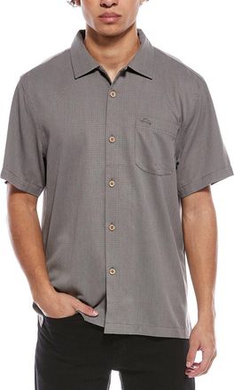 Tommy Bahama Coastal Breeze Check Silk-Blend Shirt