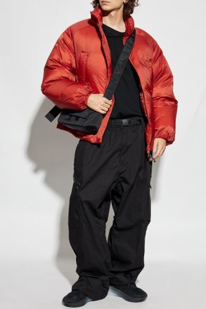 Yohji Yamamoto Down Jacket With A Pattern, Mens, Red