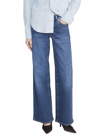 Frame Denim Low Rise Slim Palazzo Jean In Femma
