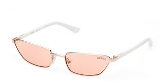 Guess GU8285 32E Womens Sunglasses Gold Size 57