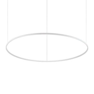 Netlighting ORACLE Slim DALI Dimmable Round 150cm Integrated LED Pendant Ceiling Light White 3000K