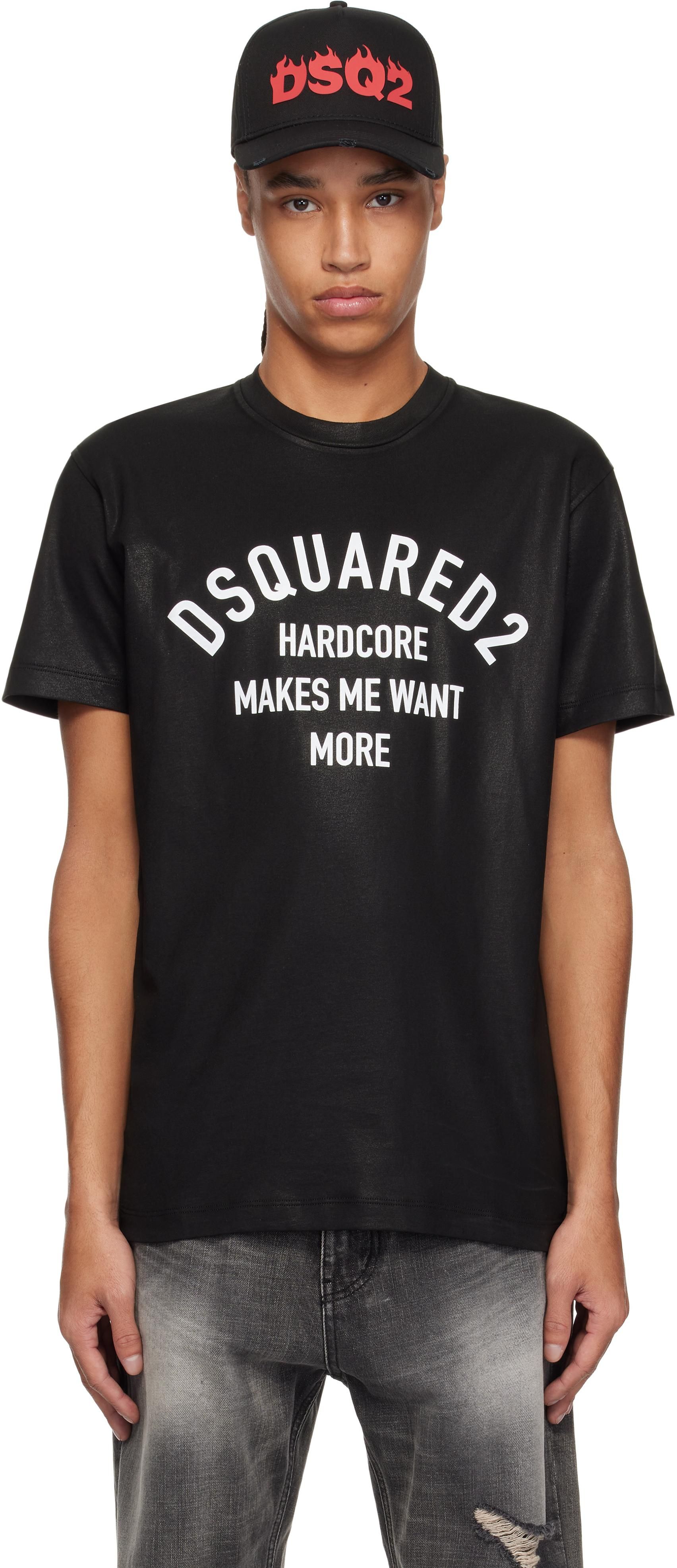 Dsquared2 logo-print cotton t-shirt - men - Cotton - XXXL Dsquared2 logo-print cotton t-shirt - men - Cotton - XXXL