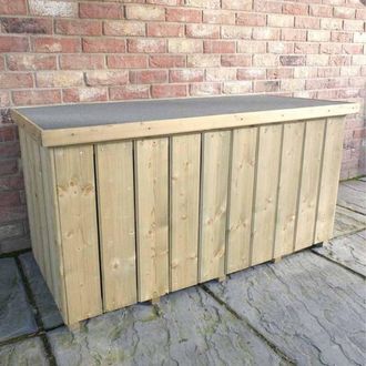 Shires Planed 4 2 x 1 10 Timbers Pressure Treated Log Box in Light Brown