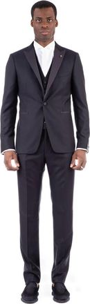 Tagliatore Single Breasted Suit Set met Vest - Heren - Business pakken - Blauw - XL - Kostuums