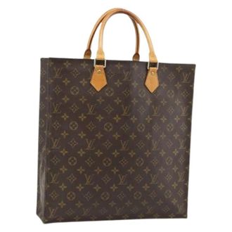 Louis Vuitton Pre-owned Tote Bags, female, Brown, Size: ONE SIZE Pre-owned Sac Plat Tote Bag
