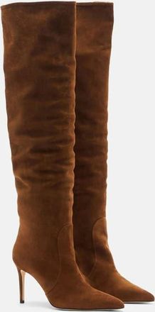 Scarosso Carra Boots in Tobacco - Suede at Nordstrom, Size 39.5