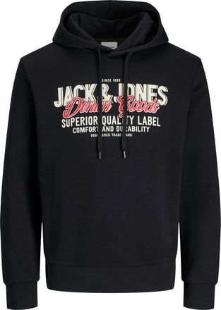 Jack & Jones Plus Size Jack & Jones PlusSize JJELOGO SWEAT HOOD 2 COL 24/25 NOOS PLS, mit Logo Frontprint