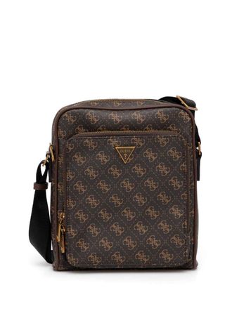 Guess Co Vezzola Smart 4G crossbodytas - Zwart