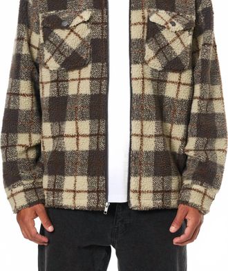 KATIN Anderson Sherpa Jacket In Gravel