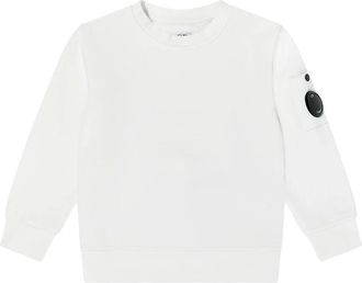 C.P. Company C.P. Company, Kids Sweatshirts, male, Beige, 8 Y, Lens Sweatshirt