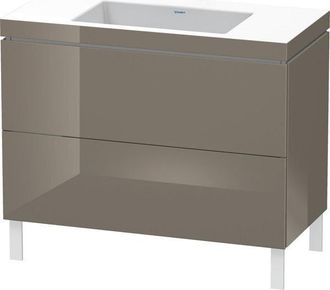 Duravit Lavabo Para Muebles Duravit L-cube C-bonded Con Base Sobre El