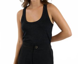 Sundays Wood Tank In Black