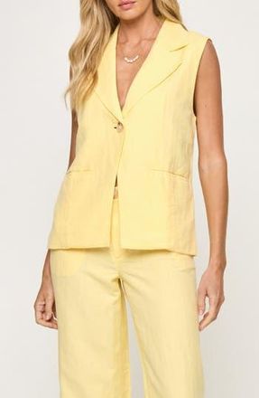 L*Space San Marco Cover-Up Vest in Daisy at Nordstrom Rack, Size X-Large