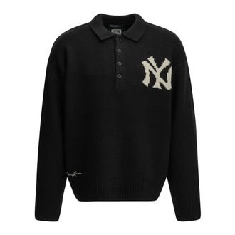 Polo Ralph Lauren Maglione Yankees Polo - - Knitwear - Uomo - Nero - XL