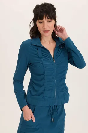 Xcvi Momentum Sweat-Resistant Jacket In Caspian