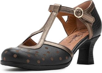 FLY London Blef462fly Womens Shoes Black/Graph : EU 41 (US Womens 10-10.5) M, Leather