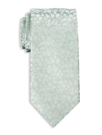 Michael Kors Big & Tall Jonnes Floral Tie in Sage at Nordstrom, Size X-Large
