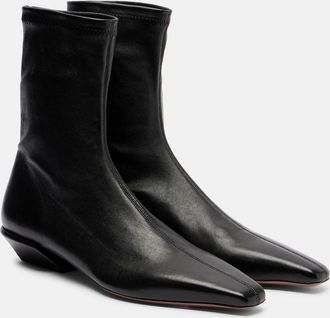 PARIS TEXAS Bettina leather ankle boots