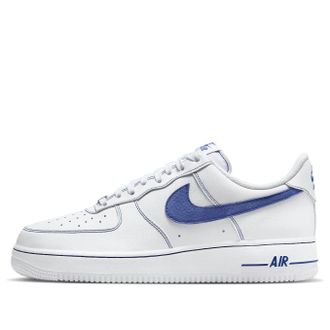 Nike Air Force 1 Low 07 LV8 White Deep Royal Blue HQ2037-100
