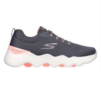 Skechers Go Walk Mesh-sportschoenen voor dames (GRIJS/PINK)