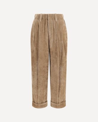 Brunello Cucinelli Corduroy tailored Pants Female 46