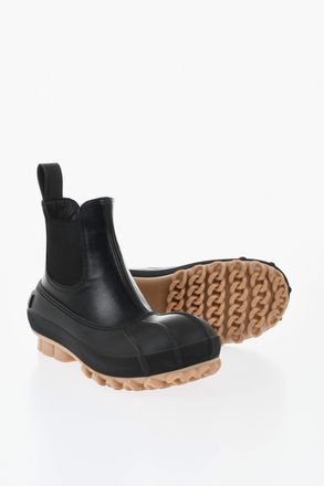 Stella McCartney Stivaletti Chelsea CHAIN SOLE con Punta in Gomma Stella McCartney