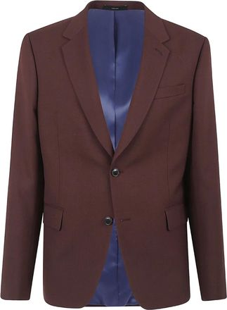 Paul Smith Blazer met enkele rij knopen - Bruin
