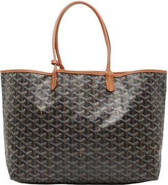 Goyard Black Brown Pouch Shoulder Bag Tote Bag (Pre-Owned)