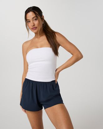 Vuori Clothing Pose Tube Top | White | XS, Size Extra Small