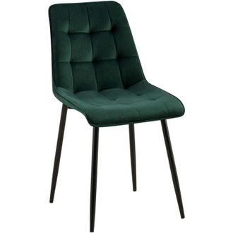 Clp Clp - Silla De Comedor Gifford Con Funda De Terciopelo Verde Terciopelo