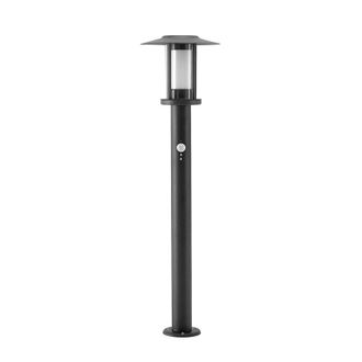 Lampenwelt.com Lampenwelt - Lindby L&aacute;mpara Para Exterior gregory En Negro De Acero