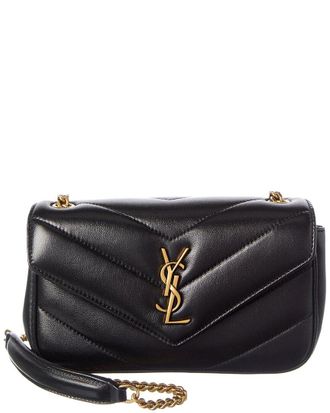 Saint Laurent Loulou Mini Leather Shoulder Bag