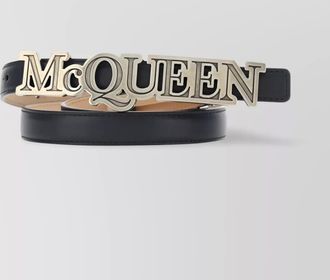 Alexander McQueen leather belt