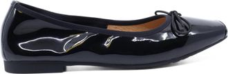 All Black Womens Patty Blunt Ballet In Black