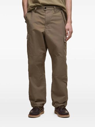 Barbour Ribfluwelen broek met zak - Bruin