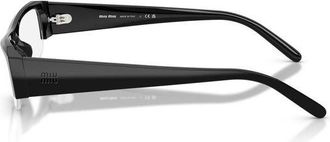 Miu Miu Womens Miu Sunglasses Black Eyewear