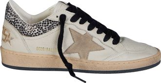 Golden Goose Ballstar Nappa Upper Toe Spur Horsy Collar Sneakers