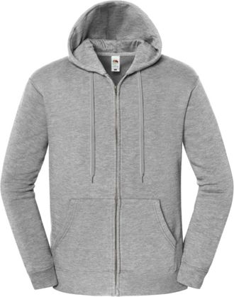 Fruit Of The Loom Fruit of the Loom Heren Iconic Premium Heather Hoodie Sweatjacke (Athletic Heather)