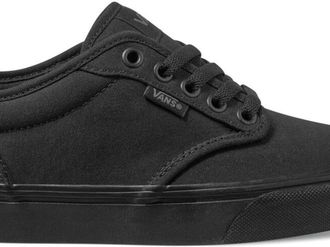 Vans Sneaker VANS Atwood, Damen, Gr. 36,5, (canvas) schwarz, schwarz, Textil, Schuhe Sneaker