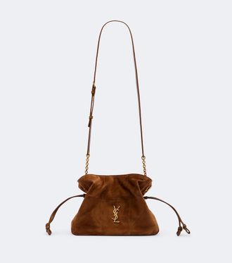 Saint Laurent Jamie quilted suede shoulder bag