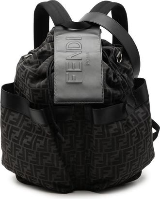 Fendi Pre-owned Fendi Large FF Jacquard Strike Backpack Unisex 7E2BYJJ6D8OUL2J7