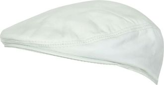 TruClothing Real Leather Flat Cap Ivy Newsboy Peaked Golf Cabbie Hat