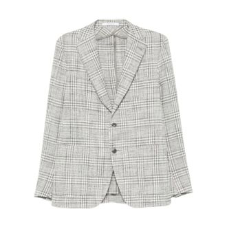 Tagliatore Blazers, male, Gray, 2XL, Alpaca Blend Blazer