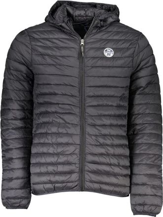North Sails Zwarte Polyamide Herenjas - Heren - Winterjassen - Zwart - XL - Jassen