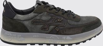 Premiata Sneakers Nous in mesh e pelle scamosciata con suola dentellata